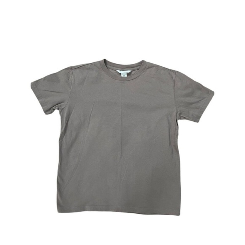 H&M Womens XS T-Shirt Short Sleeve Casual Everyday Top Taupe Brown